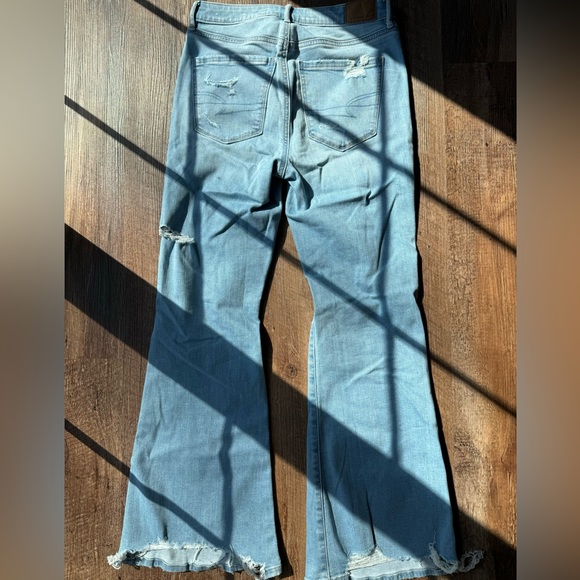 𝐀𝐦𝐞𝐫𝐢𝐜𝐚𝐧 𝐄𝐚𝐠𝐥𝐞 𝐒𝐮𝐩𝐞𝐫 𝐇𝐢𝐠𝐡 𝐑𝐢𝐬𝐞 𝐅𝐥𝐚𝐫𝐞 𝐉𝐞𝐚𝐧𝐬 - Picture 4 of 12